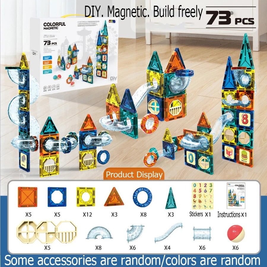 Magnetni Blokovi 73 Dela - Edukativni Montesori