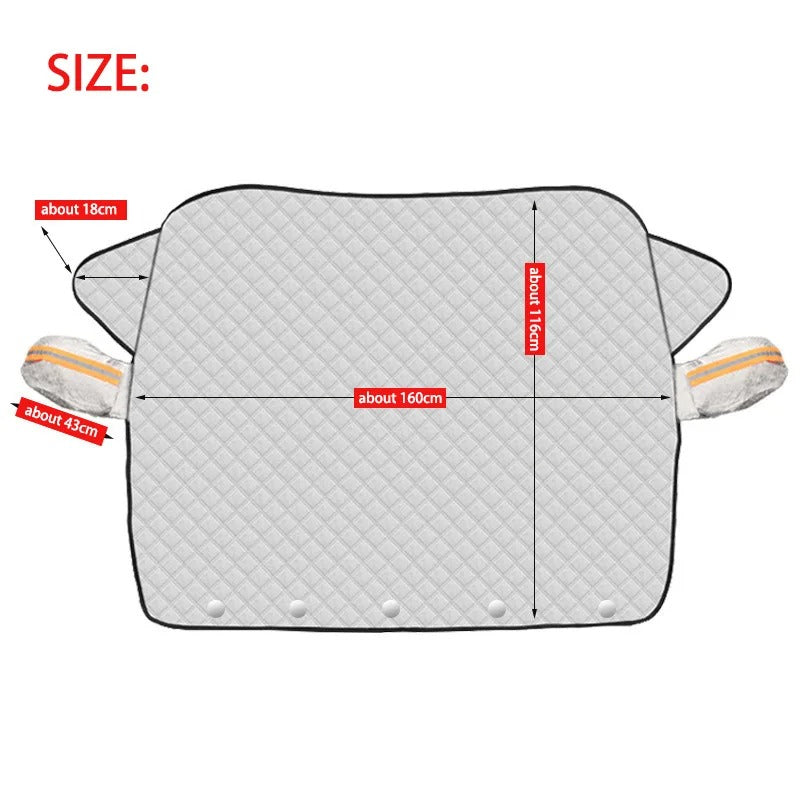 Zaštita Za Šoferšajbnu - Nema Više Čišćenja Snega