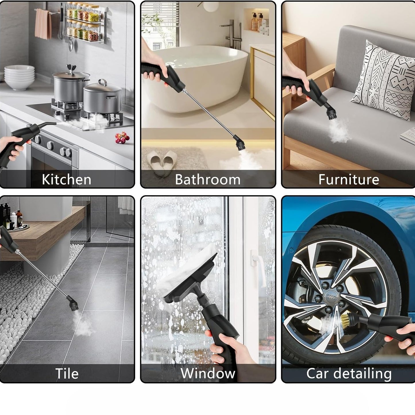 Paročistač 1.2L - Očisti i Dezinfukuj Dom