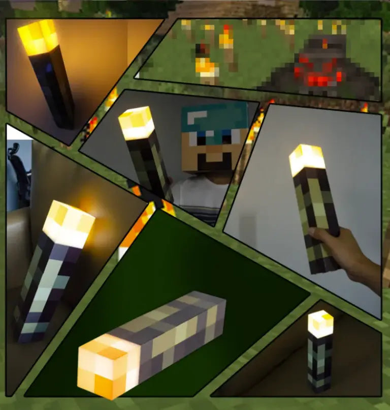 Twihlight Torch - Punjiva Lampa sa 7 Boja Za Zid